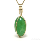 Tsavorite Garnet Natural Crystal Pendant from Tanzania | Venusrox
