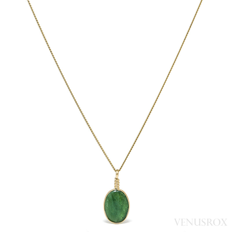Tsavorite Garnet Natural Crystal Pendant from Tanzania | Venusrox