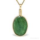 Tsavorite Garnet Natural Crystal Pendant from Tanzania | Venusrox