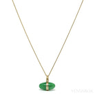 Tsavorite Garnet Natural Crystal Pendant from Tanzania | Venusrox