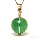 Tsavorite Garnet Natural Crystal Pendant from Tanzania | Venusrox