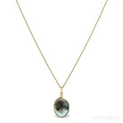 Fluorite/Galena Polished Crystal Pendant from Diana Maria Mine, England