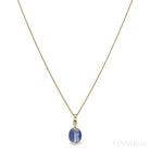 Blue Kyanite Polished Crystal Pendant from Nepal | Venusrox