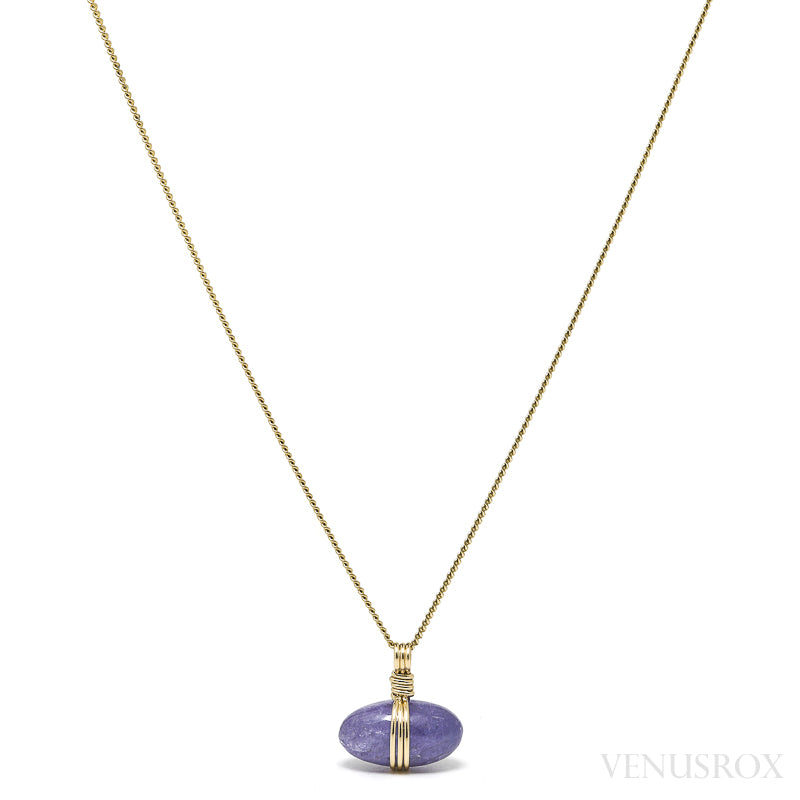 Tanzanite Polished Crystal Pendant from Tanzania | Venusrox