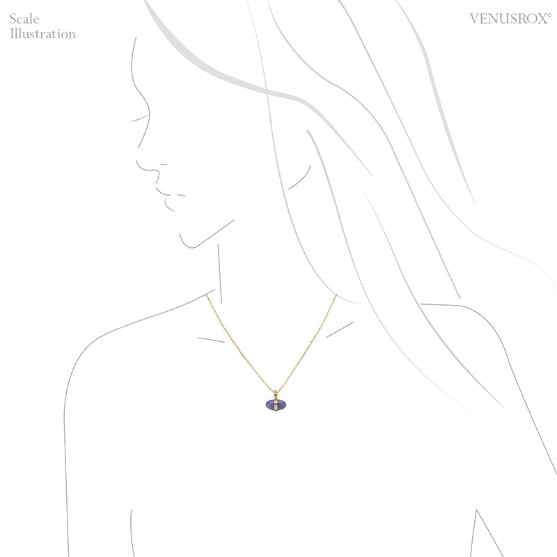 Tanzanite Polished Crystal Pendant from Tanzania | Venusrox