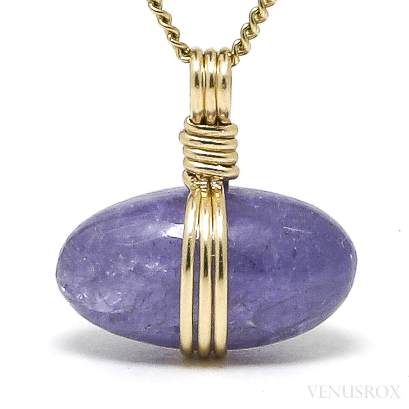 Tanzanite Polished Crystal Pendant from Tanzania | Venusrox