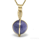 Natural Tanzanite Polished Crystal Pendant from Tanzania | Venusrox