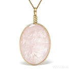 Morganite Polished Crystal Pendant from Brazil | Venusrox