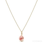 Tugtupite Polished Crystal Pendant from Tugtup Agtâkorfia, Narsaq municipality, Greenland | Venusrox