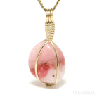 Tugtupite Polished Crystal Pendant from Tugtup Agtâkorfia, Narsaq municipality, Greenland | Venusrox