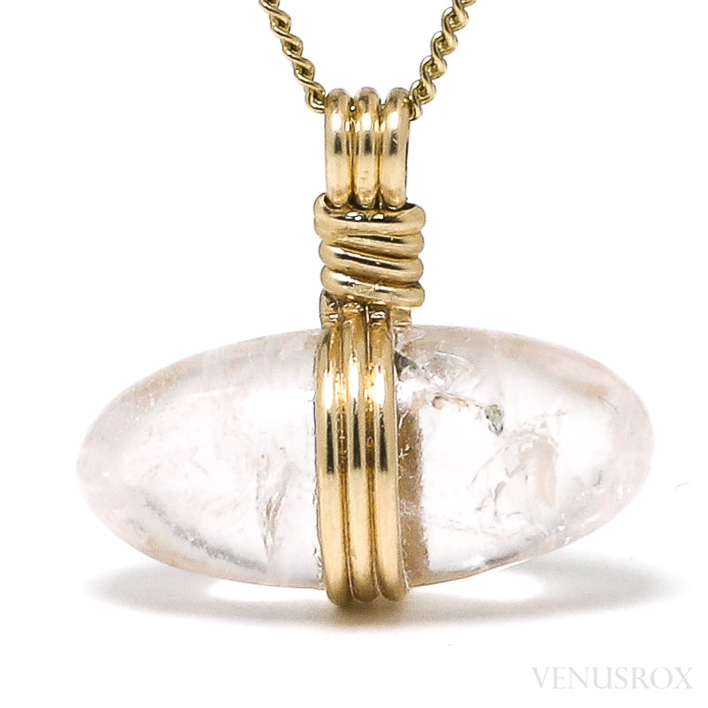 Danburite Polished Crystal Pendant from Mexico | Venusrox