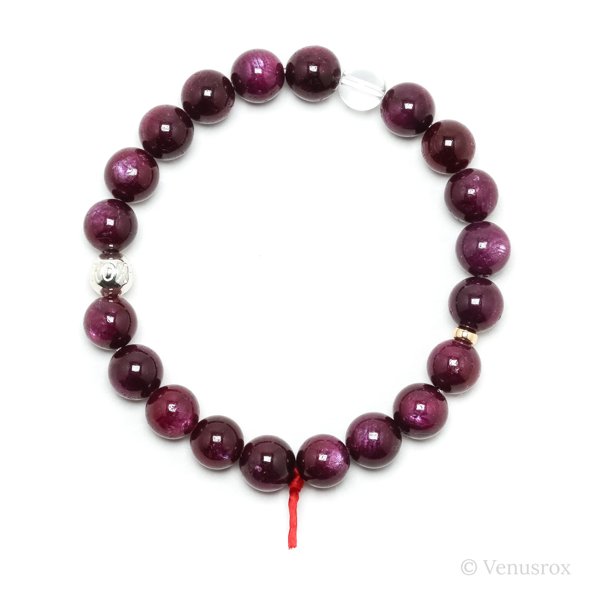 Ruby Bead Bracelet from Tanzania | Venusrox