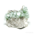 Green Apophyllite & Stilbite on Matrix Cluster from Pune District, Maharashtra, India | Venusrox