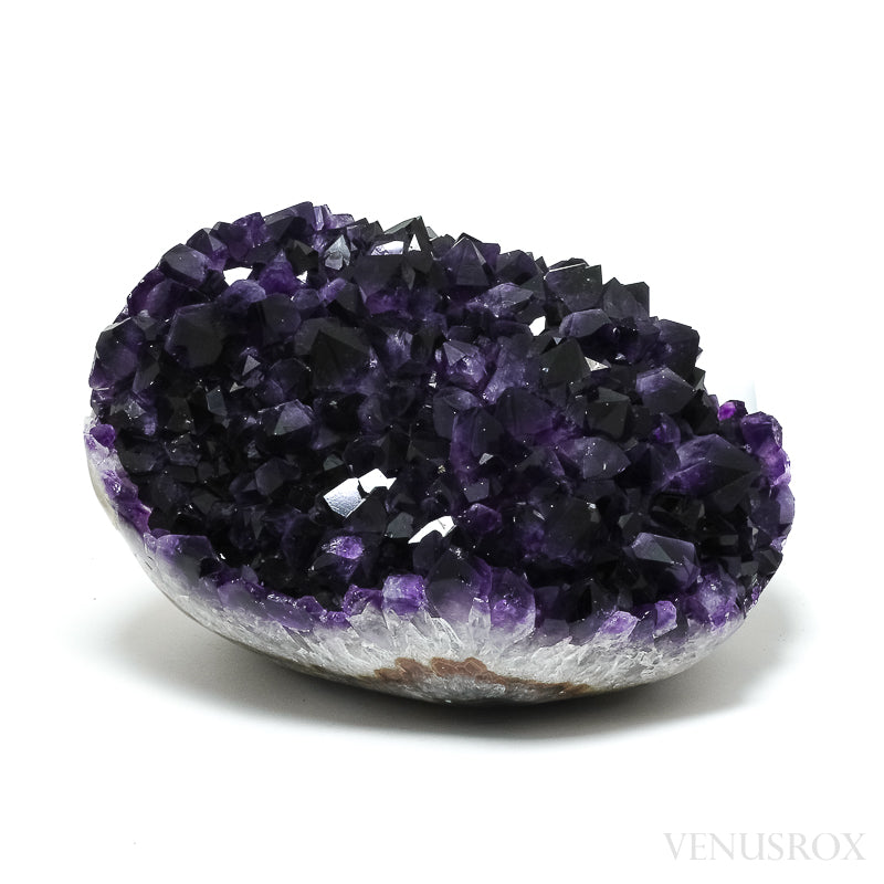 Amethyst with Agate, Quartz & Calcite Geode Sphere from Brazil | Venusrox