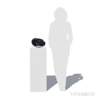 Amethyst with Agate, Quartz & Calcite Geode Sphere from Brazil | Venusrox