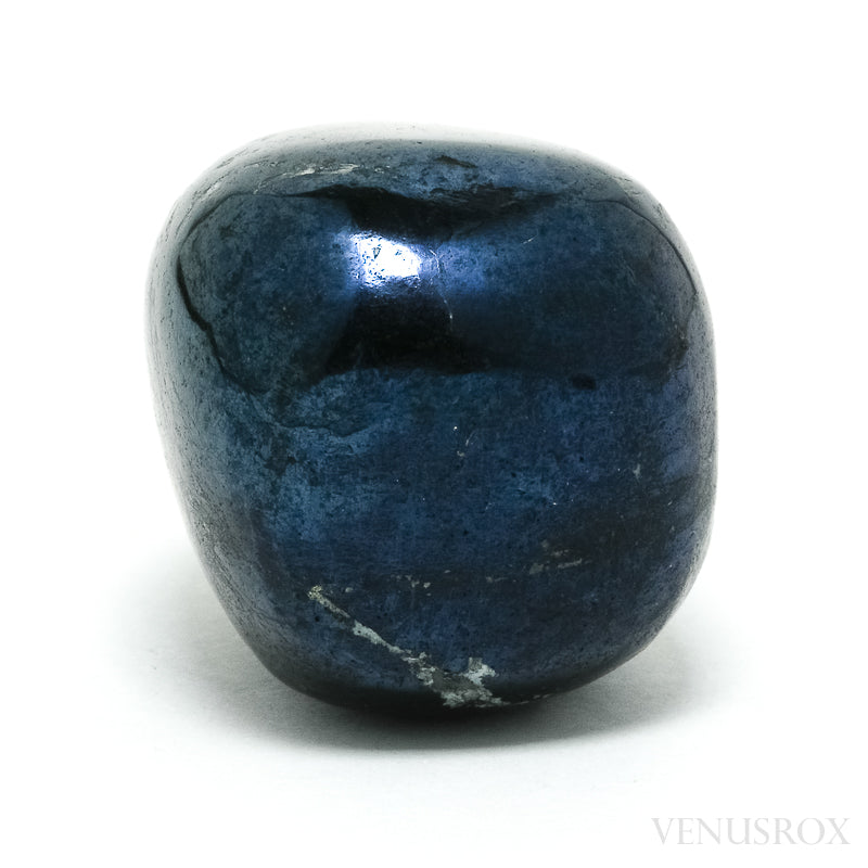 Covellite with Pyrite Polished Crystal from Peru | Venusrox