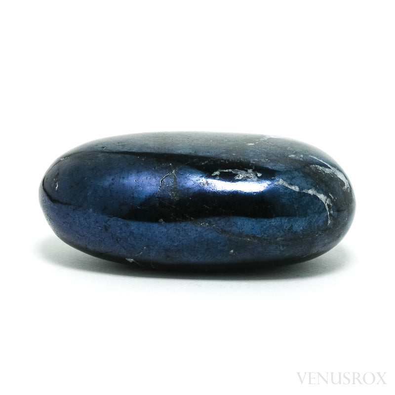 Covellite with Pyrite Polished Crystal from Peru | Venusrox