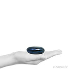 Covellite with Pyrite Polished Crystal from Peru | Venusrox