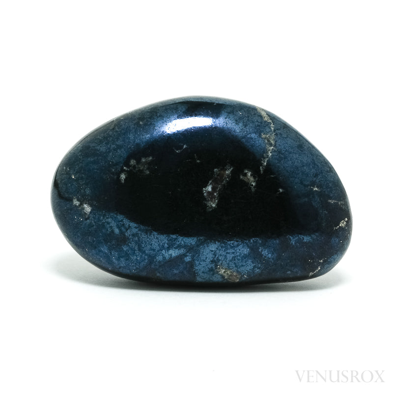 Covellite with Pyrite Polished Crystal from Peru | Venusrox