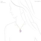 Brandberg Amethyst Quartz Polished Slice Pendant | Venusrox