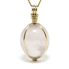 Star Rose Quartz Polished Crystal Pendant from Madagascar | Venusrox