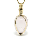 Star Rose Quartz Polished Crystal Pendant from Madagascar | Venusrox
