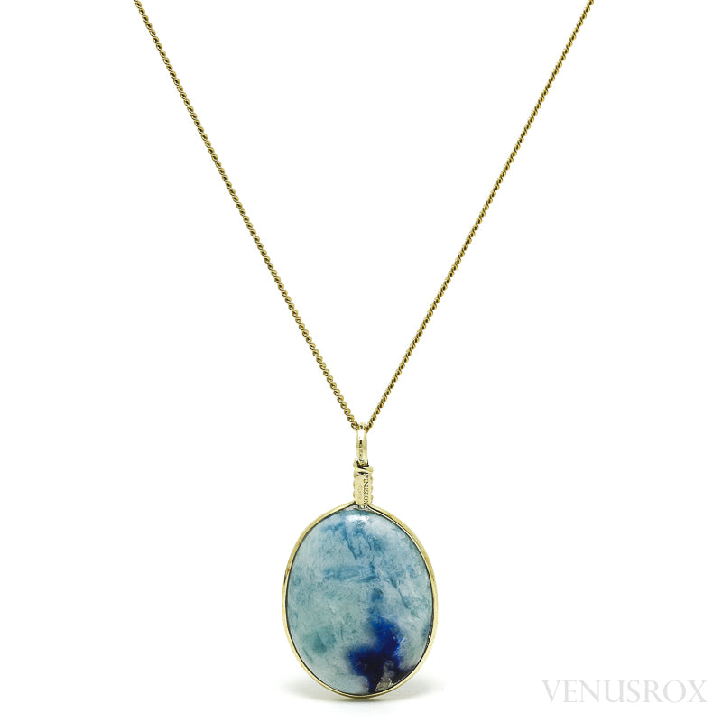 Afghanite with Pyrite Polished Crystal Pendant from Afghanistan | Venusrox