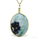 Afghanite with Pyrite Polished Crystal Pendant from Afghanistan | Venusrox