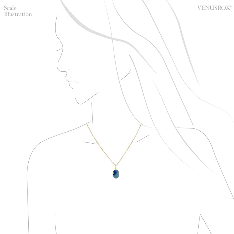 Afghanite with Pyrite Polished Crystal Pendant from Afghanistan | Venusrox