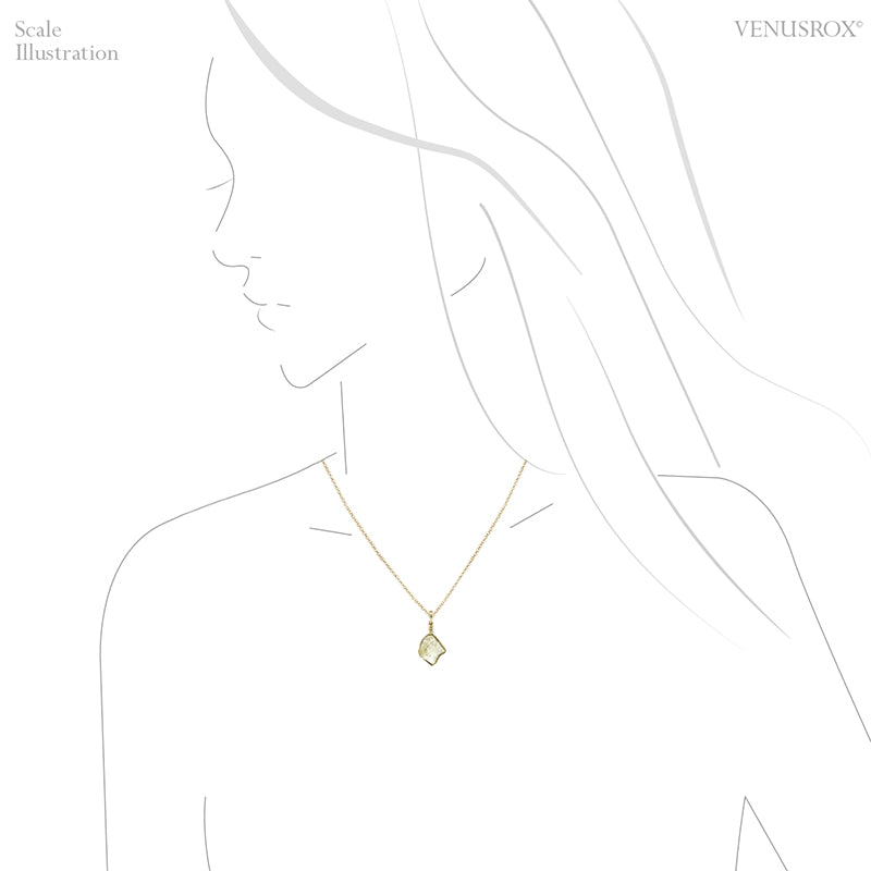 Heliodor Polished Crystal Pendant from Ukraine | Venusrox