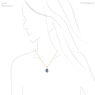 Blue Kyanite Polished Crystal Pendant from Nepal | Venusrox