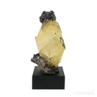 Stellar Beam Calcite with Sphalerite on Matrix Natural Cluster from the Elmwood Mine, Tennessee, USA, mounted on a bespoke stand | Venusrox