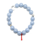 Angelite Bead Bracelet from Peru | Venusrox