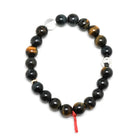 Blonde Tigers Eye with Falcons Eye Bracelet from South Africa | Venusrox