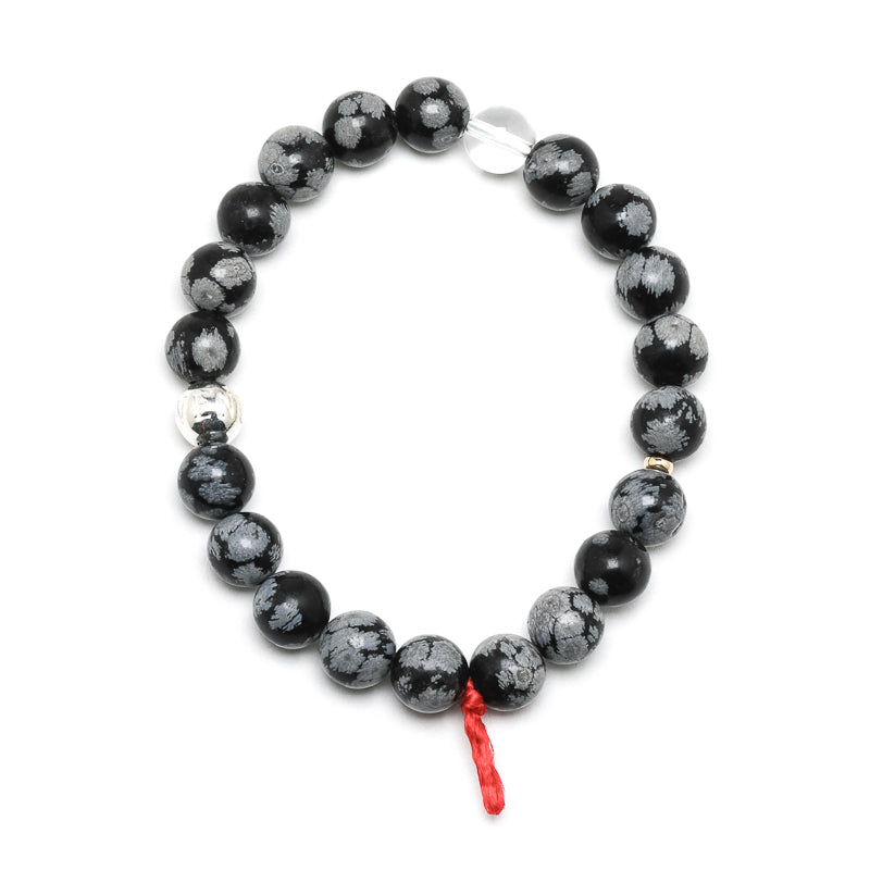 Snowflake Obsidian Bracelet from Mexico | Venusrox