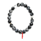 Snowflake Obsidian Bracelet from Mexico | Venusrox