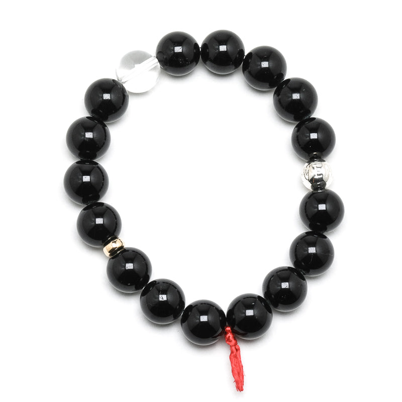 Black Tourmaline Bracelet from Brazil | Venusrox