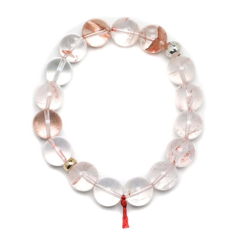 Hematoid Quartz Bracelet from Madagascar | Venusrox