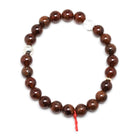 Hessonite Garnet Bead Bracelet from Mozambique | Venusrox