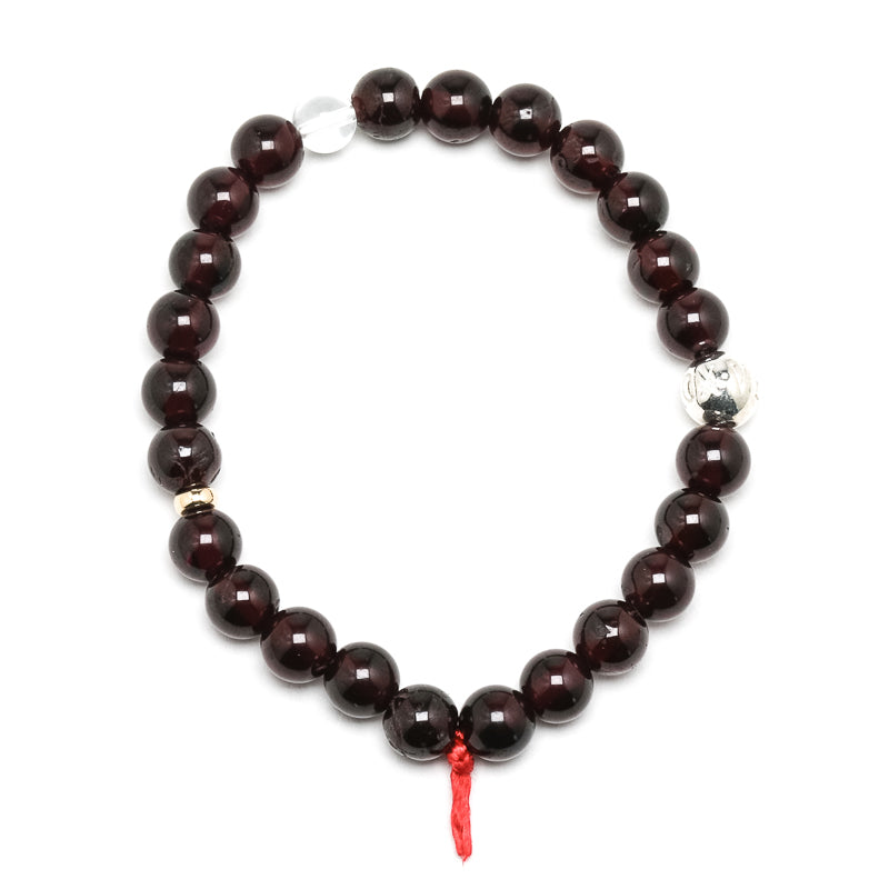 Almandine Garnet Bracelet from India | Venusrox