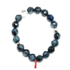Blue Kyanite in Quartz Bracelet from Brazil | Venusrox
