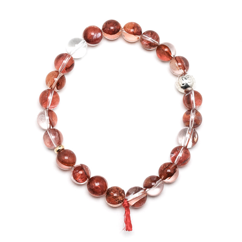 Hematoid Quartz Bracelet from Madagascar | Venusrox