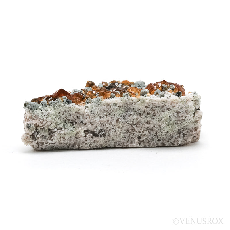 Spessartine Garnet on Matrix Natural Cluster from the Wushan Spessartine Mine, Tongbei, Yunxiao Co., Zhangzhou Prefecture, Fujian Province, China | Venusrox