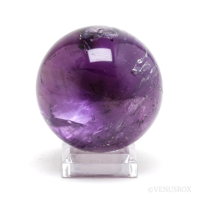 Amethyst Phantom Polished Sphere from Brazil | Venusrox