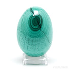 Malachite Polished Egg from the Democratic Republic of Congo | Venusrox