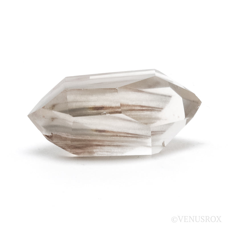 Amphibole Quartz Double Terminated Polished Point from Brazil | Venusrox