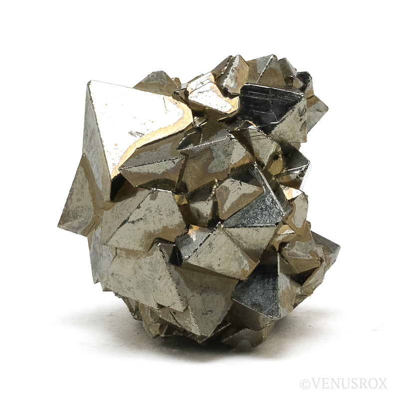 Pyrite Natural Cluster from the Huanzala Mine, Huallanca District, Dos de Mayo Province, Huánuco Department, Peru | Venusrox