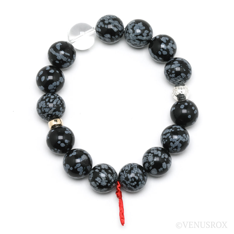 Snowflake Obsidian Bracelet from Mexico | Venusrox