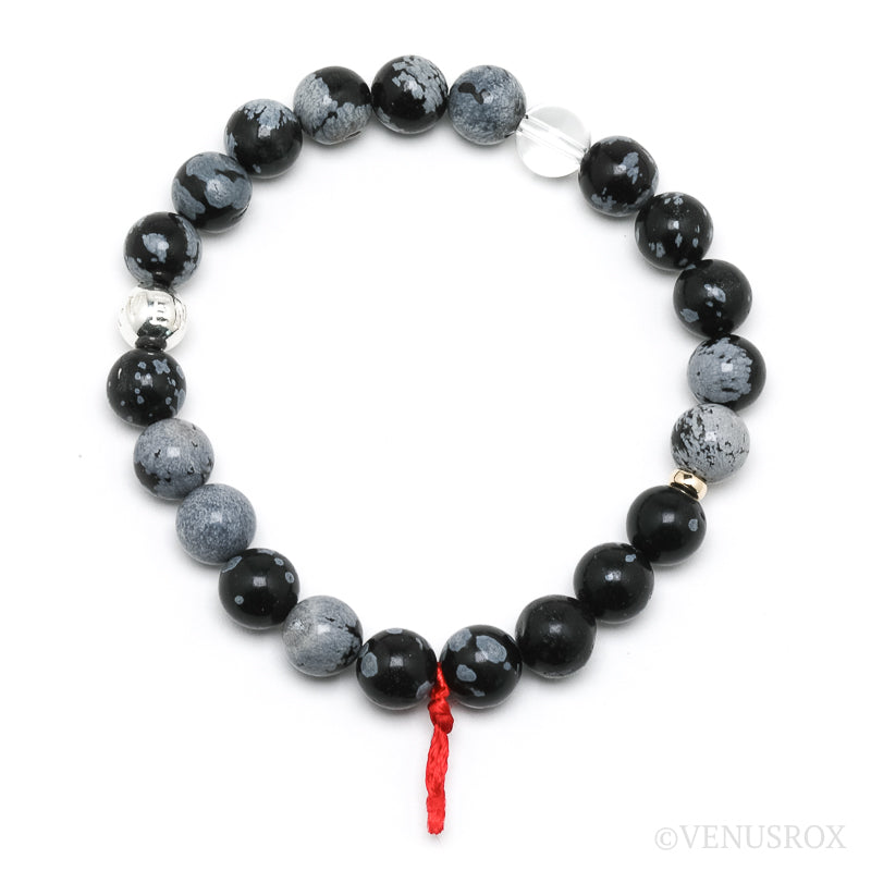 Snowflake Obsidian Bracelet from Mexico | Venusrox