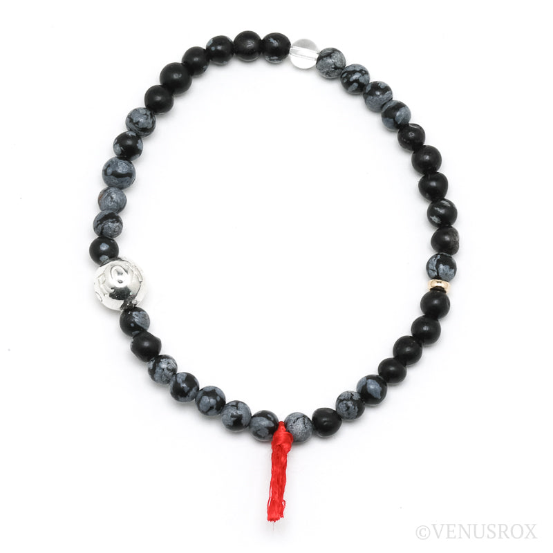 Snowflake Obsidian Bracelet from Mexico | Venusrox